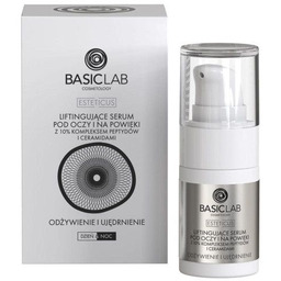 BASICLAB Esteticus liftingujące serum pod oczy i