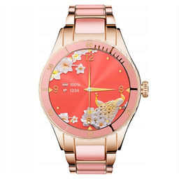 Smartwatch Damski Rubicon RNCE82 Różowy