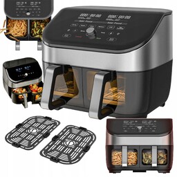 Frytkownica Air Fryer beztłuszczowa dwukomorowa Instant Vortex Plus