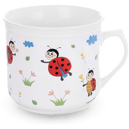 Kubek ceramiczny biedronka 650 ml