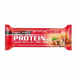 Activlab High Whey Protein Bar 44g orzech karmel