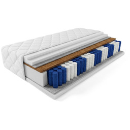 Materac kieszeniowy + Visco + Kokos - model