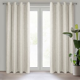 Zasłona w stylu eko ZKNW-02