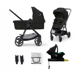 Wózek wielofunkcyjny Kinderkraft Newly 4w1 Mink Pro Czarny