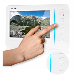 Monitor wideodomofonu Leelen JB305 N60 7" ekran dzwonki