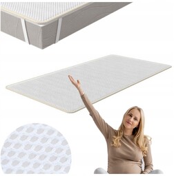 Ochraniacz na Materac 160x70 Wodoodporny FizjoMommy z Szerokimi