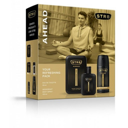 STR 8 Zestaw prezentowy Ahead (Woda toaletowa 50ml+Deo