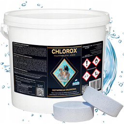 Chlorox Multitabletki 200G 3KG Chlor Tabletki Do Basenu