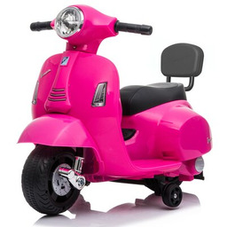 SUN BABY Motorek elektryczny Scooter Vespa z oparciem