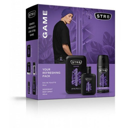 STR 8 Zestaw prezentowy Game (Woda toaletowa 50ml+Deo