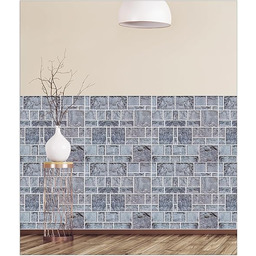 Relaxdays Panele ścienne samoprzylepne, zestaw 10 sztuk, dekoracyjny