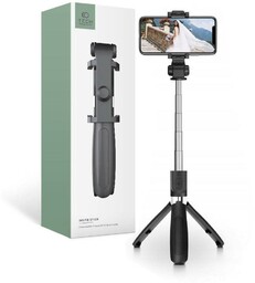 TECH-PROTECT L01S BLUETOOTH SELFIE STICK TRIPOD BLACK