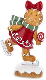 Figurka dekoracyjna piernik ciasteczko 21x13x6 165377