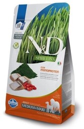 Farmina N&D Spirulina Herring Adult Medium&Maxi - sucha