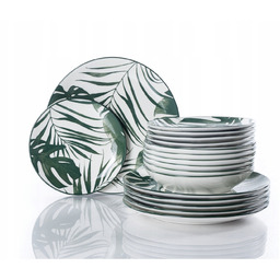 Serwis obiadowy na 6 os. 18 el. Monstera