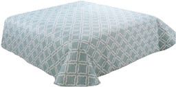 Narzuta 240 x 220 Pikowana Clover Miętowy