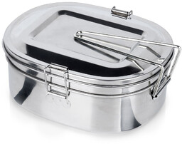 Menażka obiadowa stalowa 350 / 900 ml 2