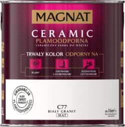 Farba ceramiczna biały granit C77 2,5 l Magnat