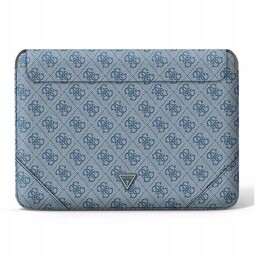 Pokrowiec do Laptopa 16" Guess Uptown Triangle Niebieski
