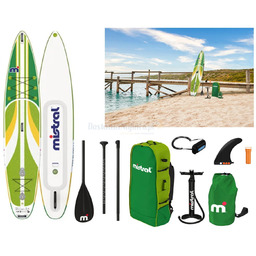 Deska SUP do pływania Mistral Touring dwukomorowa 381cm