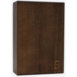 Kostka do jogi drewniana Line Sport - orzech