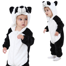 Piżama Onesie Kostium Przebranie Śpiochy Panda Niemowlę 80: