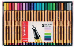 Cienkopisy STABILO POINT 88 etui z zawieszką 25