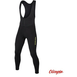 Endura Spodnie rowerowe Windchill Bibtight black/yellow