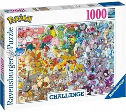 Puzzle 1000 Challenge Pokemon - Ravensburger