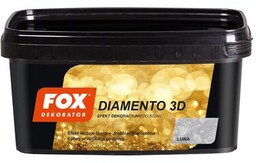 Farba dekoracyjna DIAMENTO 3D luna 1 l FOX