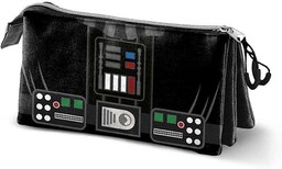 Star Wars Vader -Piórnik Potrójny ECO, Czarny, 23