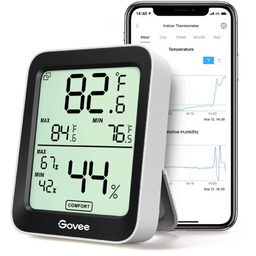 Govee H5075 Termometr i higrometr Bluetooth, wyświetlacz