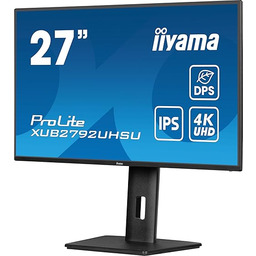 Iiyama XUB2792UHSU-B5-27, IPS, 3840 x 2160/60Hz, 1H1DP, HAS