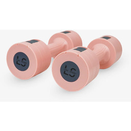 Hantle regulowane Line Sport 1-2,5 kg - różowy