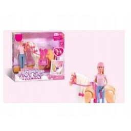 Konik Lalka 29CM Zabawka Dla Dzieci chodzacy Koń