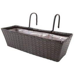PATIO Doniczka wisząca Wenge 47388 (49 x 16