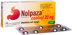 Nolpaza Control 20 mg, 14 tabletek