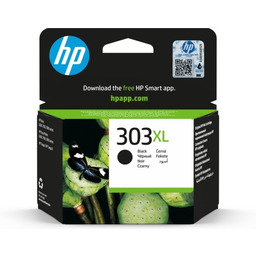 Hewlett-packard HP Oryginalny czarny tusz 303XL o wysokiej