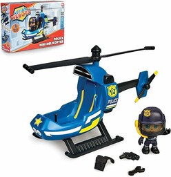 ACTION HEROES Police Mini Helicopter, mini helikopter policyjny,