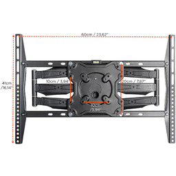 celexon Adjust-S70460 uchwyt ścienny do TV/Monitorów 42"-70"