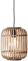 Brilliant Zwisowa lampa boho Woodrow 93777/20 klatka bambusowa