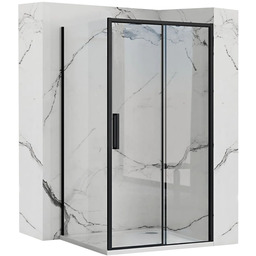 Rea Kabina Prysznicowa Narożna Rapid Slide Black