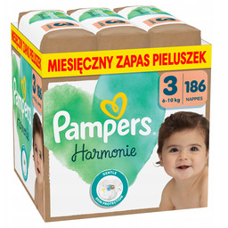 Pampers Harmonie pieluszki pieluchy rozmiar 3, 6-10 kg,