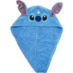 Disney Stitch Ręcznik do włosów z mikrofibry, szybkoschnący,