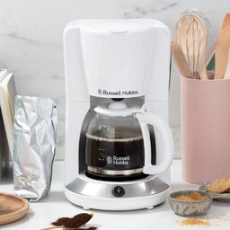 Russell Hobbs Ekspres do kawy Honeycomb, biały
