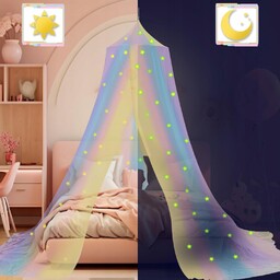 Moskitiera Nad Łóżko Baldachim Siatka Owady Komary Muchy