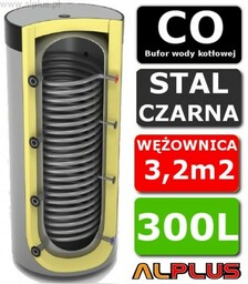 BUFOR LEMET MAXI 300L 1w 1-WĘŻOWNICA do CO