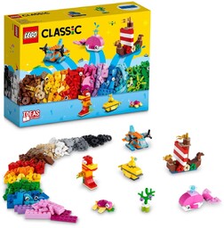 LEGO Classic, klocki, Kreatywna oceaniczna zabawa, 11018