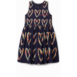 Desigual Sukienka z motywem serc