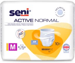 Seni Active Normal, majtki chłonne, M, 80-110 cm,